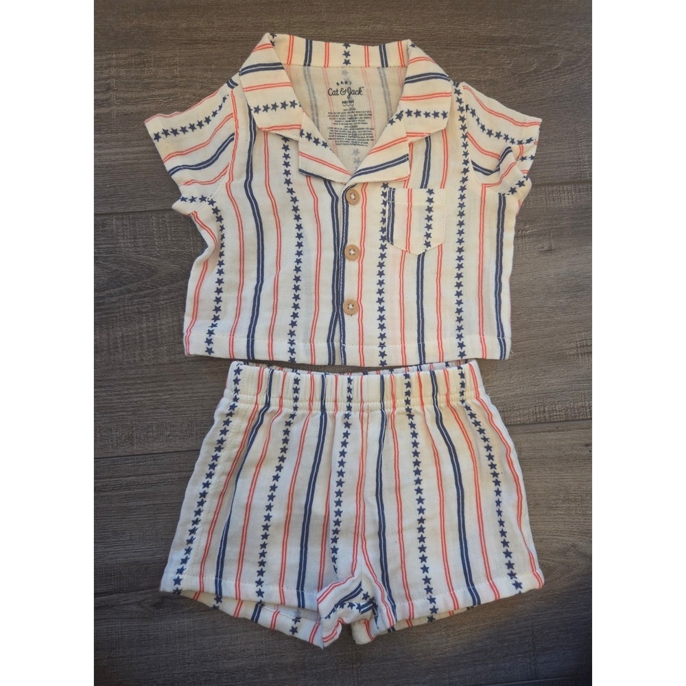 Cat and jack baby boy outfit newborn‎